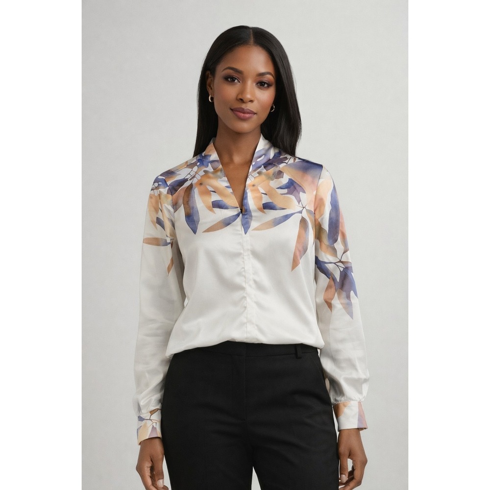 StyleWe Dress Blouse Size Large New With Tags Floral